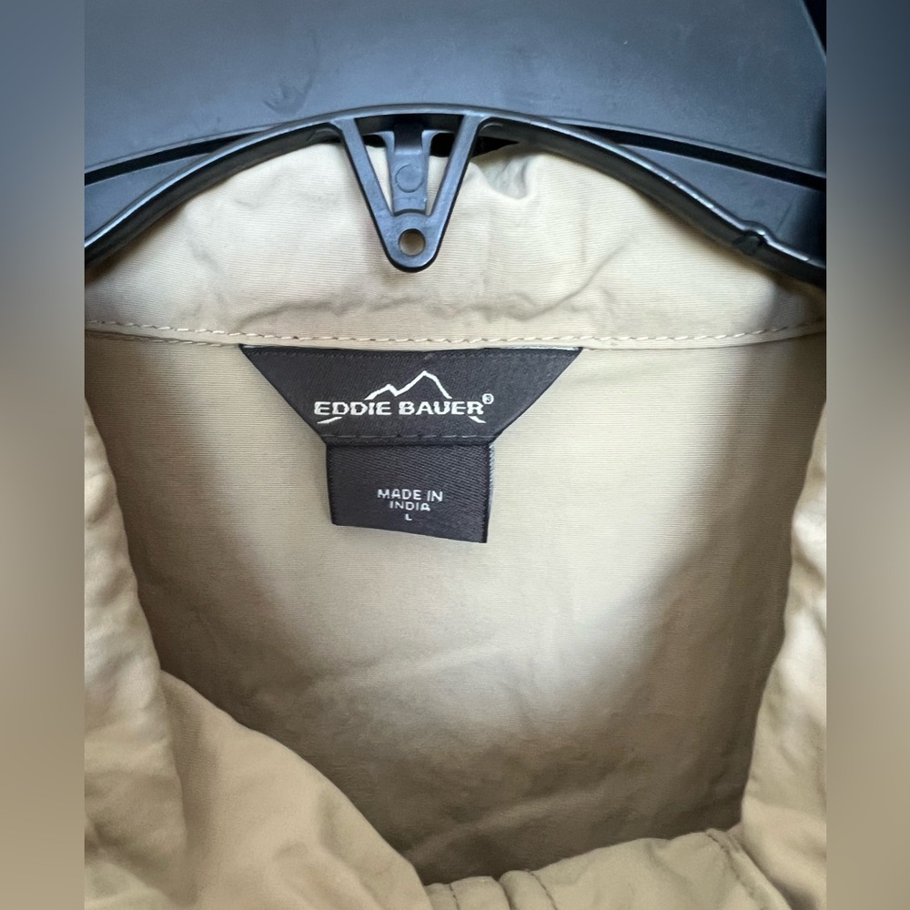 Eddie Bauer Khaki Jacket - Picture 2 of 4